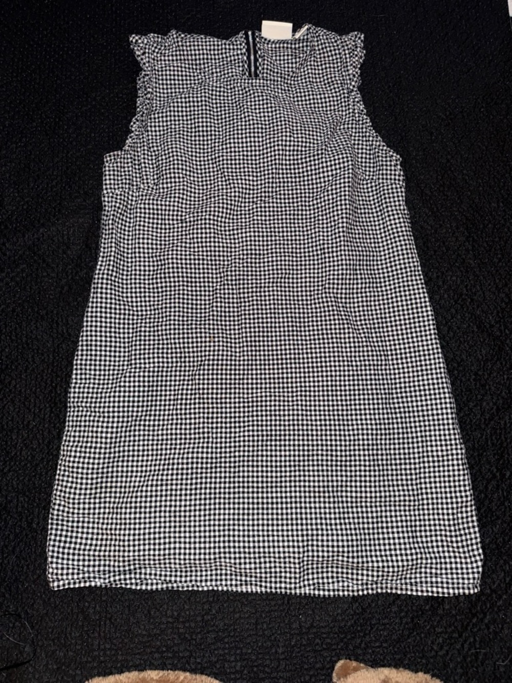 Cynthia Rowley Black & White Gingham Dress